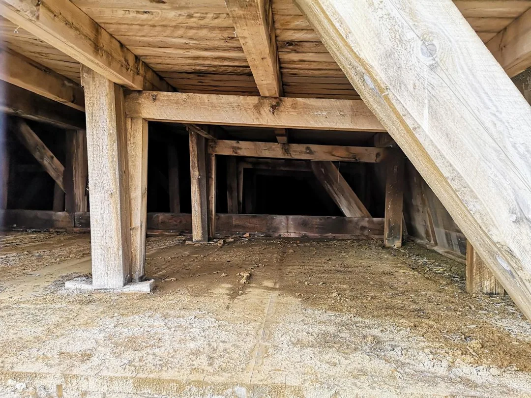Bad Dürrenberg - Baustelle Gradierwerk-Stützpfeiler