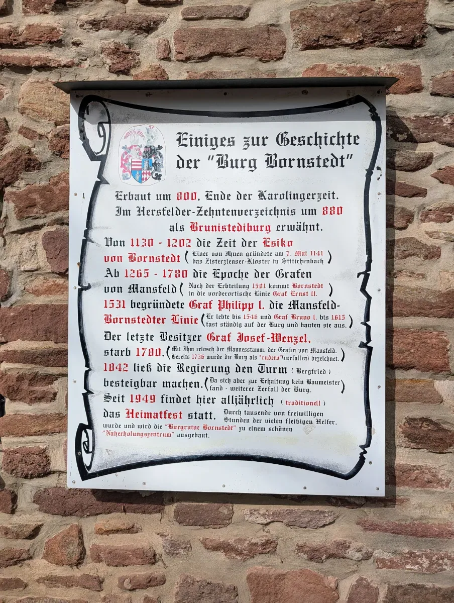 Burgruine Bornstedt