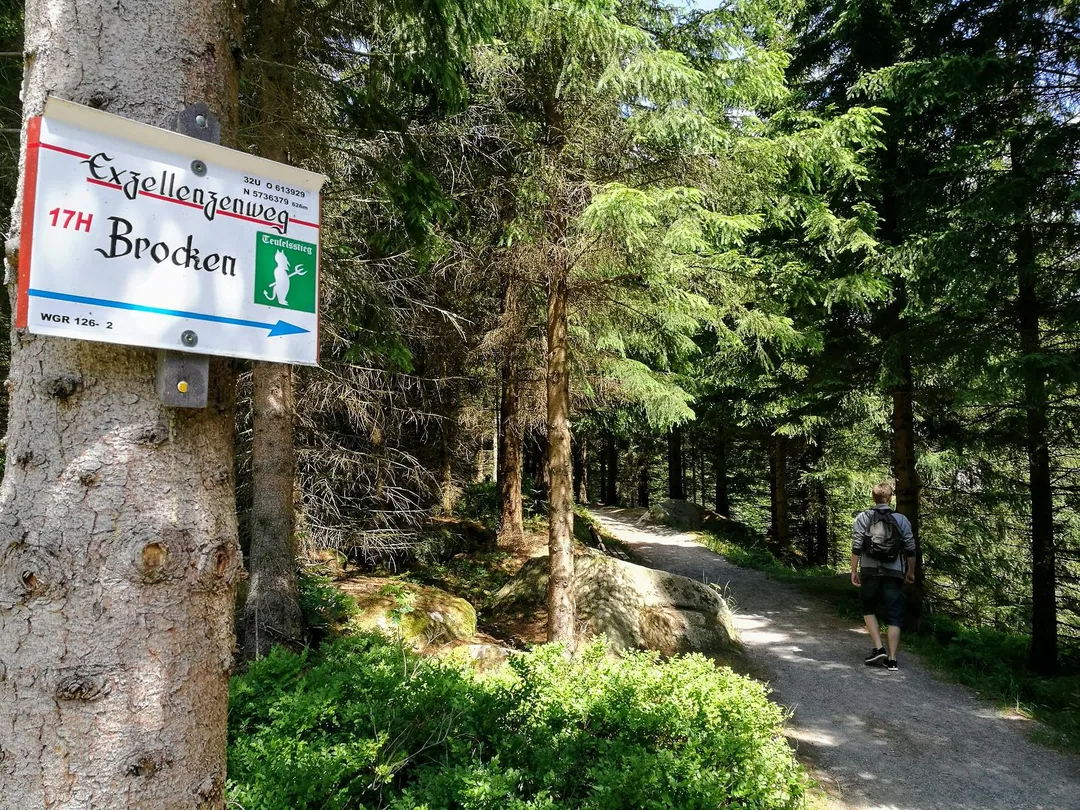 Brocken Wanderweg: Exzellenzenweg