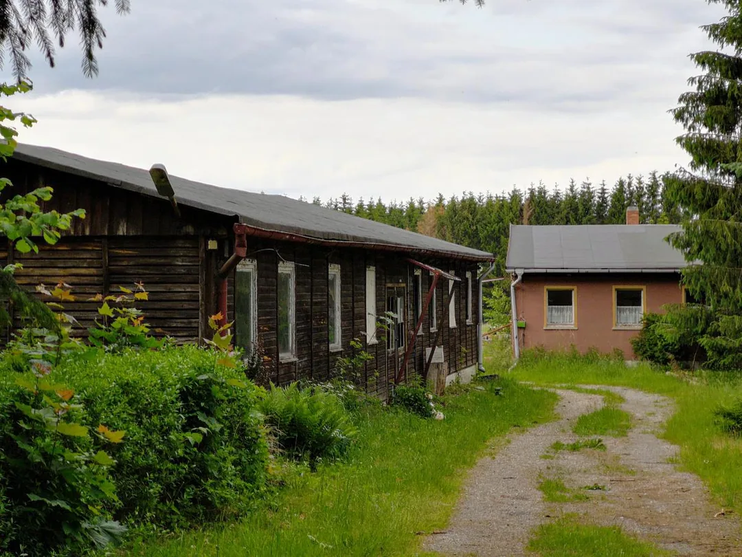 Ferienlager Neudorf (Harz) - Mädchenbaracke und Küche