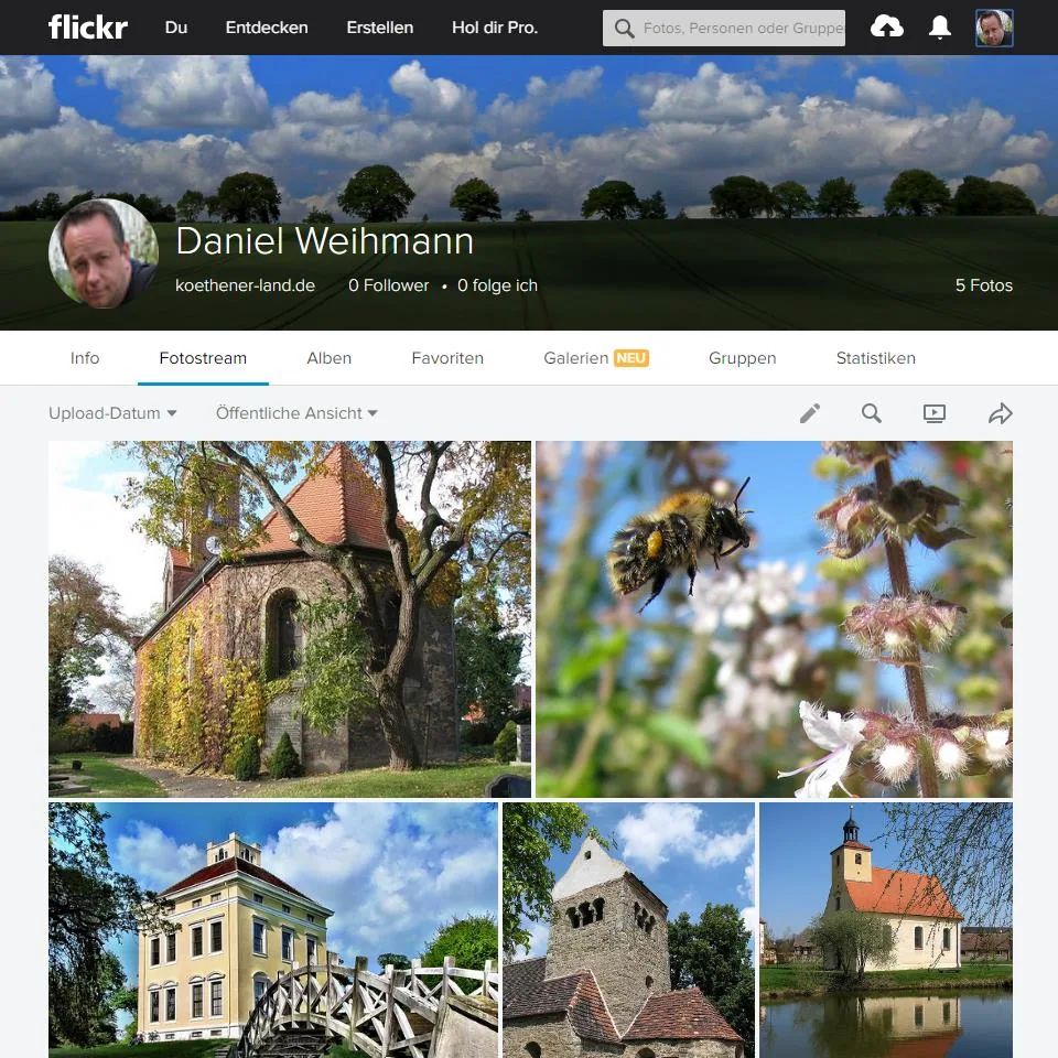 Fotos im Internet teilen und anderen präsentieren