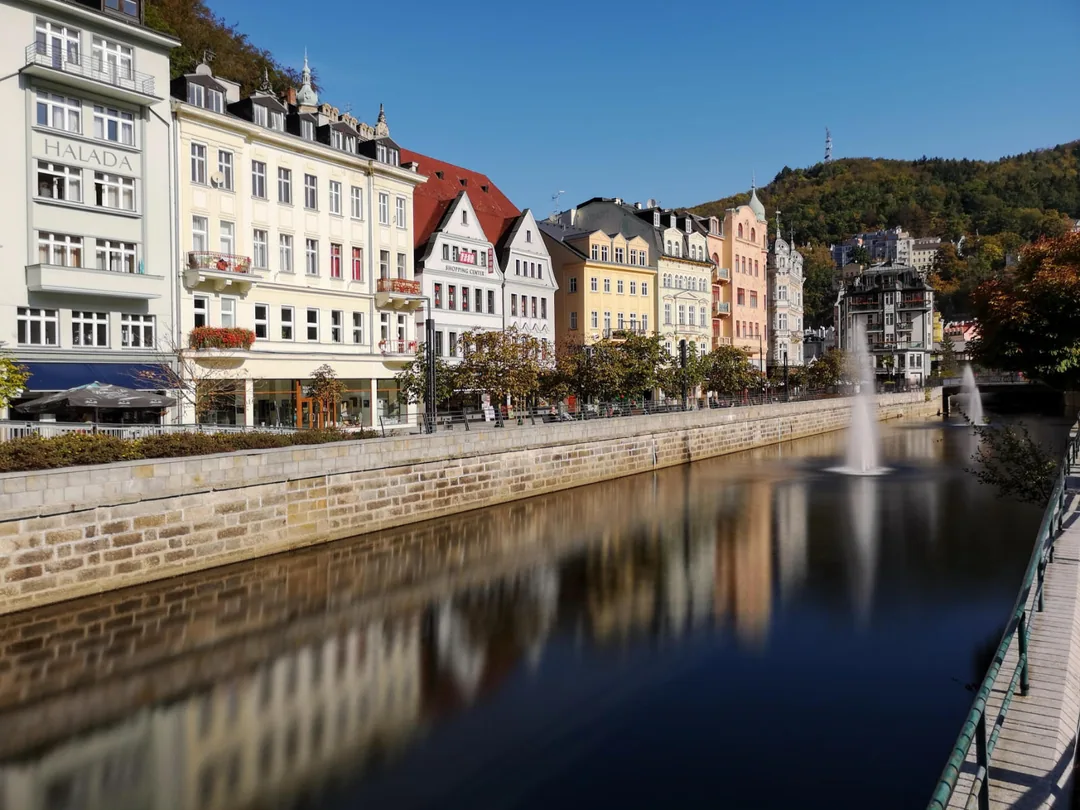 Karlsbad - Stara Louka und Fluss Tepla