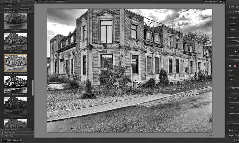 Nik Collection Silver Efex Pro