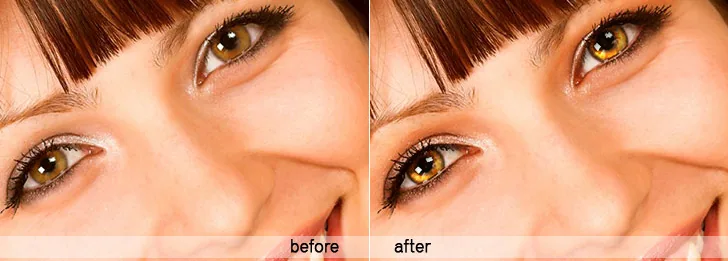 Portraitretusche: Augen ausdrucksstärker machen