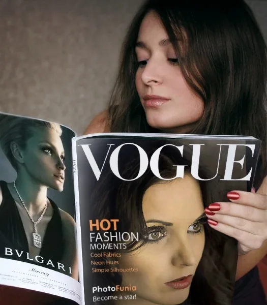 Mein Bild in der Vogue