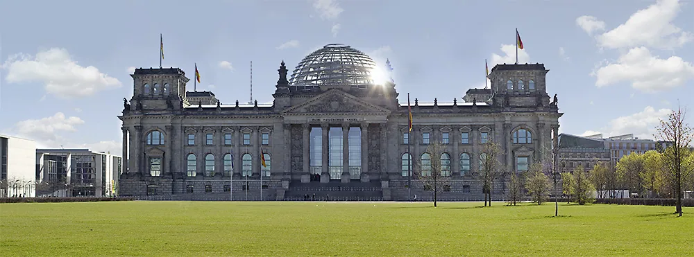 Unser Reichstagsgebäude in Berlin