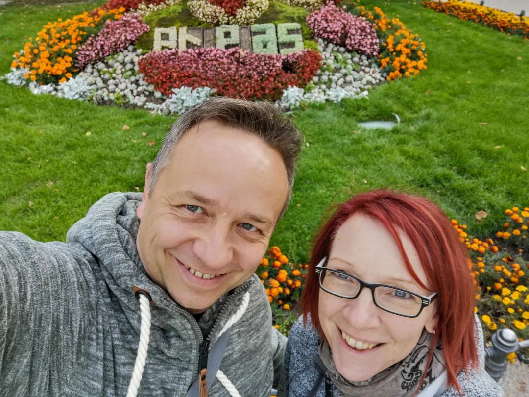 Spiegelverkehrte Selfies