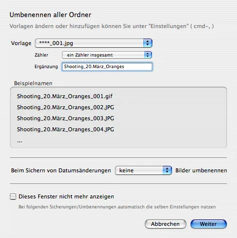Shootshifter -- praktisches Tool für Fotografen