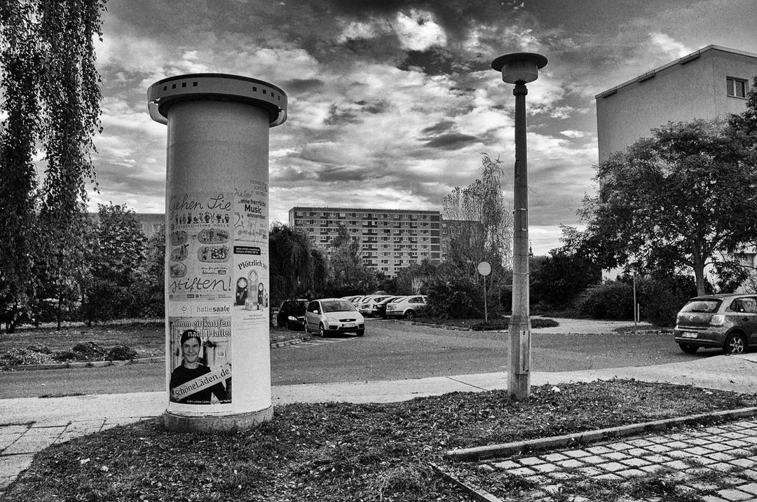 Silberhöhe: Coimbraer Straße, Blick zur Hanoier Straße 34-35