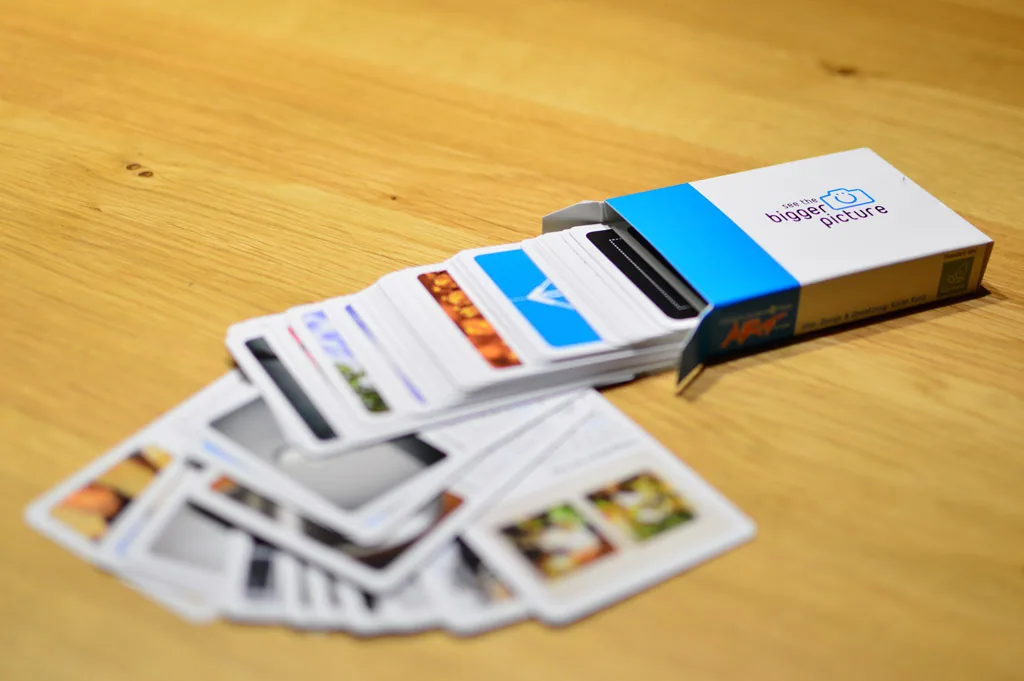 See the bigger Picture - lerne Fotografieren mit Hilfe von Spielkarten