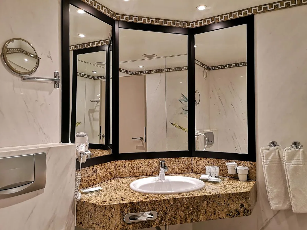 Badezimmer im The Westin Leipzig
