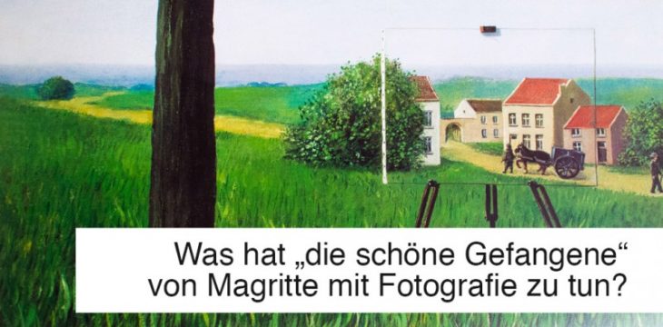 Die schöne Gefangene, René Magritte