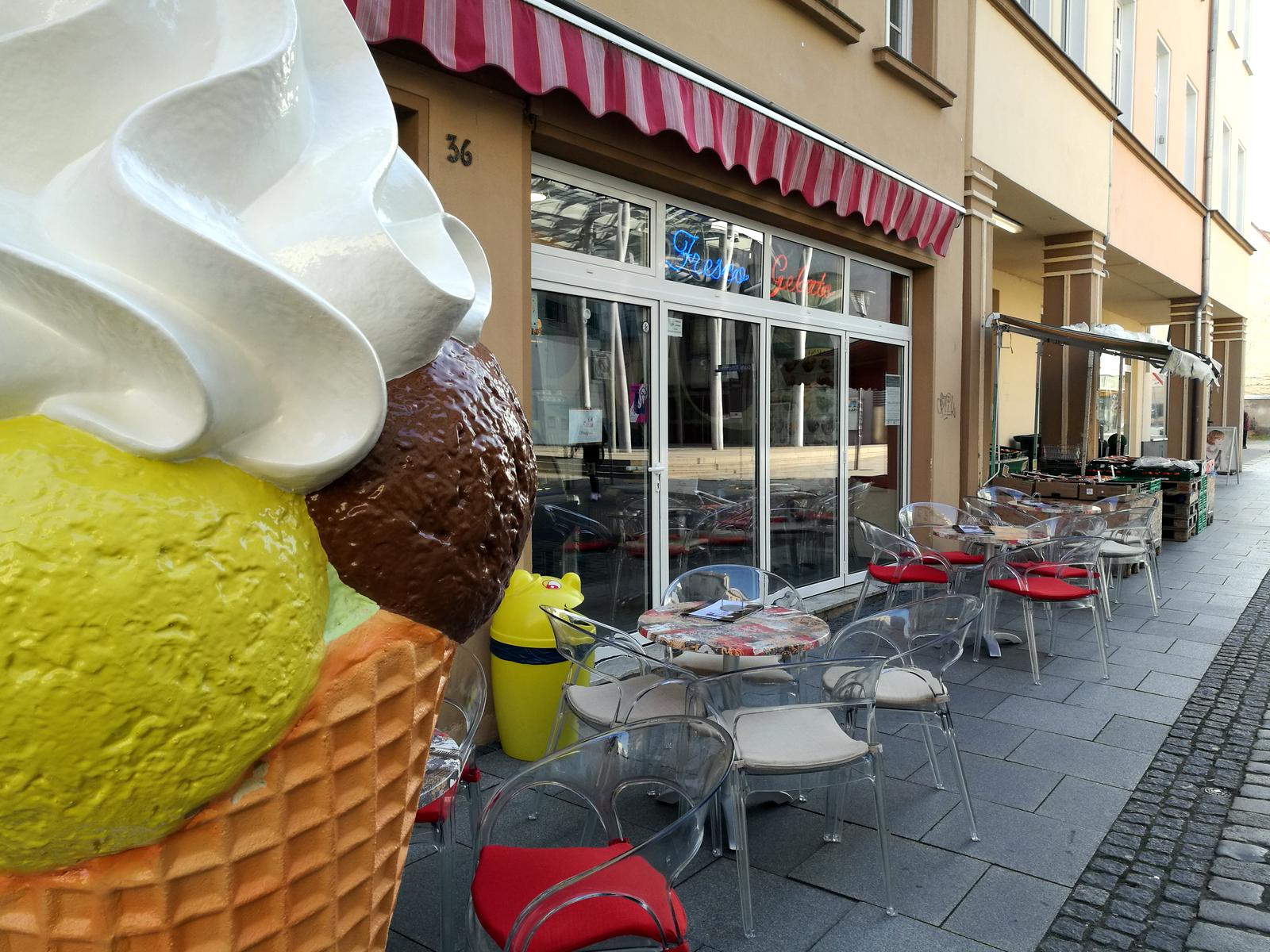 Eiscafé Fresco Gelato in Merseburg in der Gotthardstraße