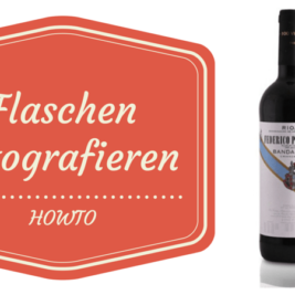 Howto: Flaschen fotografieren