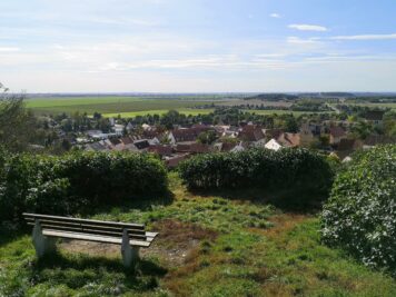 Landsberg - Blick vom Kapellenberg über die Stadt