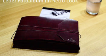Leder Fotoalbum Indiary Retro Style