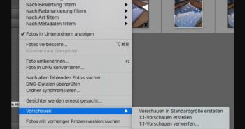 Lightroom Smart-Vorschau