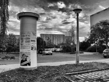 Silberhöhe: Coimbraer Straße, Blick zur Hanoier Straße 34-35