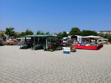 Markttag in Wolfen-Nord