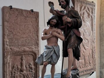 Figur des Heiligen Josef in der Pfarrkirche in Zell am See