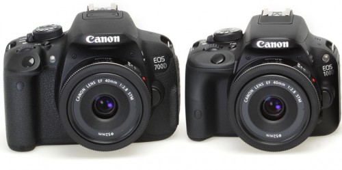 canon 100D vs Canon 700D