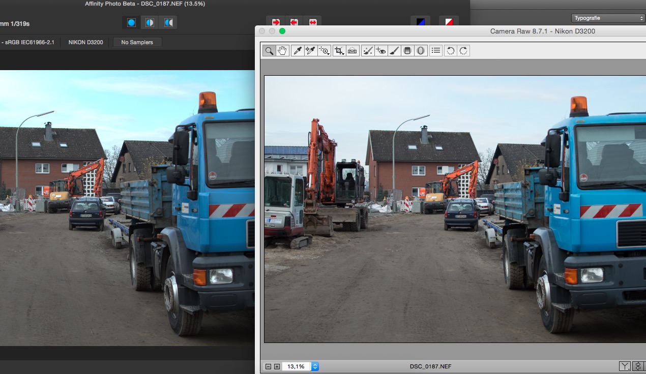 affinity RAW Converter spitzen